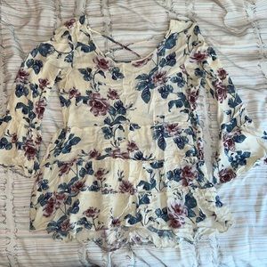 AMERICAN EAGLE Blouse | Size S | floral